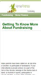 Mobile Screenshot of fundraising.versefinance.com