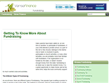 Tablet Screenshot of fundraising.versefinance.com